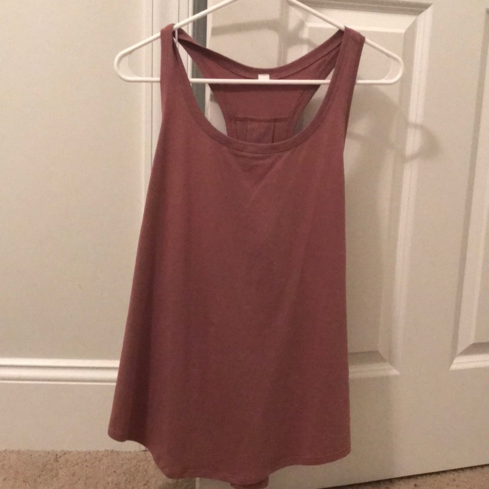 Lululemon Tank Unique Stamped Design on Back